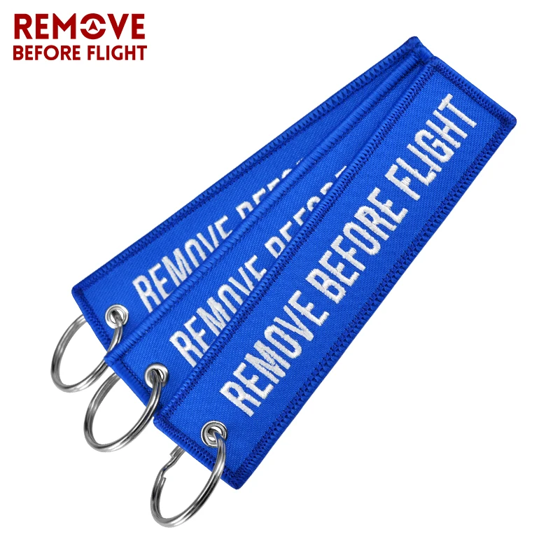 Брелок для автомобиля с вышивкой Remove Before Flight|car keychain|car keyringcar keyrings keychain |