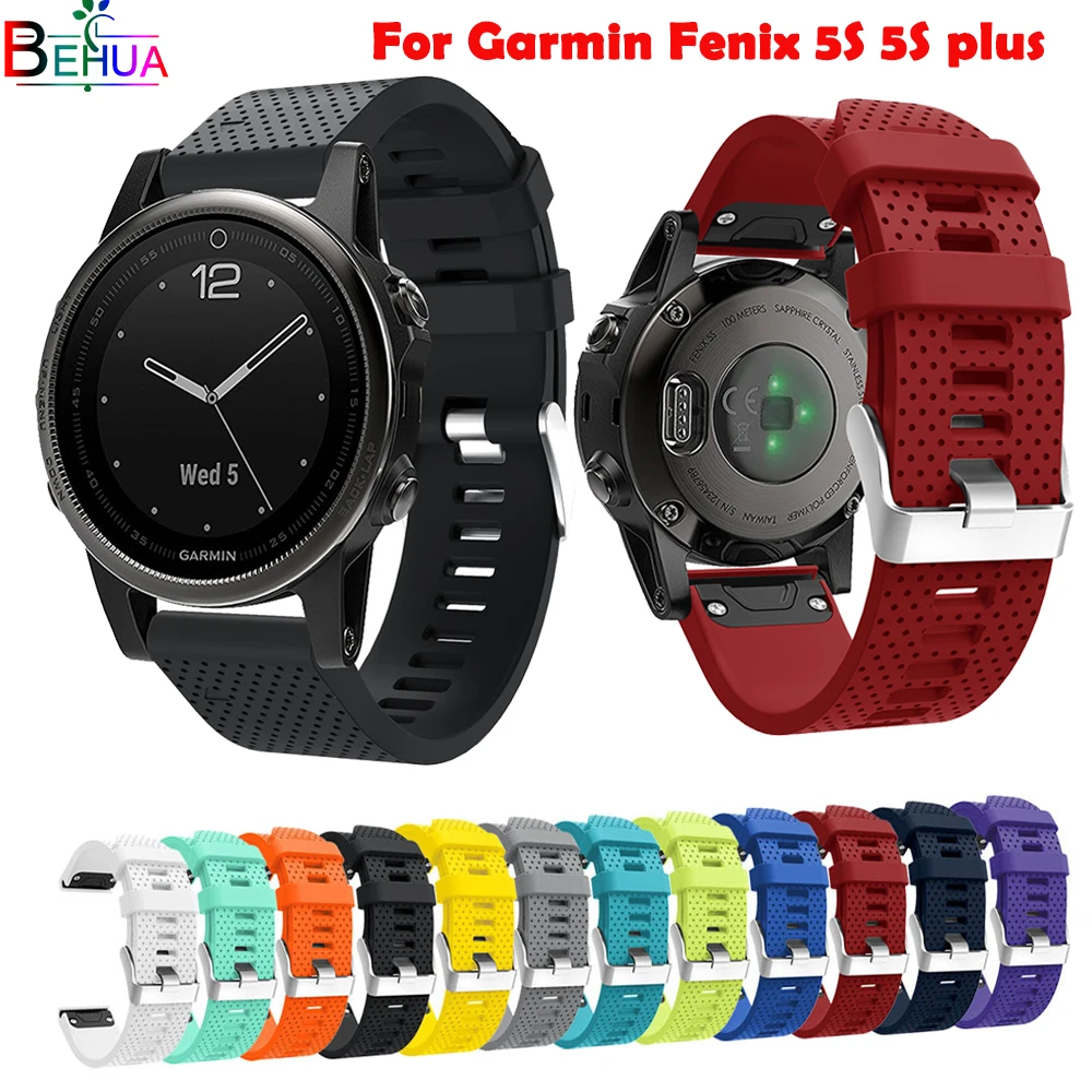 20 мм спортивный ремешок для смарт часов Garmin Fenix 5S плюс 6s Smartwatch Замена
