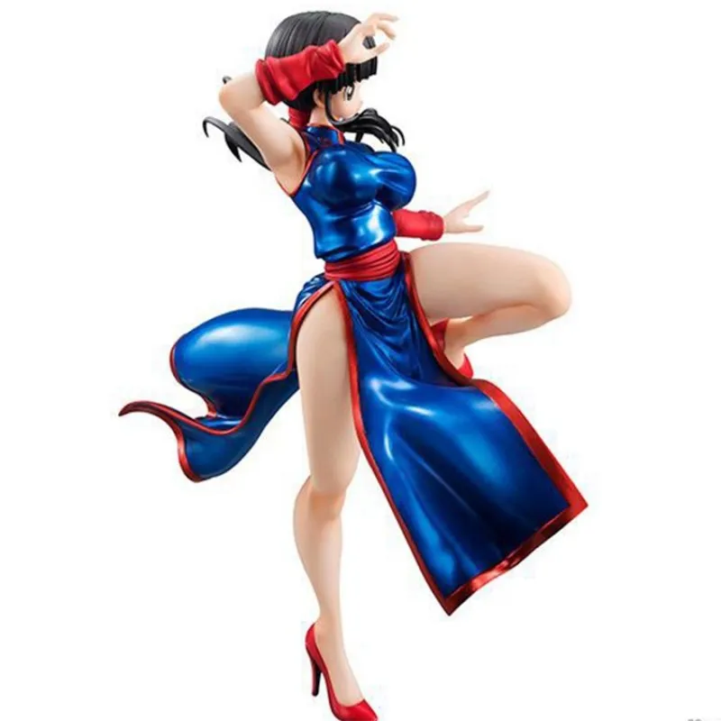 Новинка Chichi Cheongsam Dragon Ball Японские Аниме фигурки экшн и игрушки Фигурки ПВХ Модель