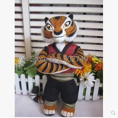 С рисунком кунг-фу Панда мастер тигрица плюшевые 31 см тигр игрушки | Игрушки и