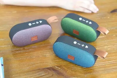 Новый частный режим T7 ткань беспроводной Bluetooth динамик сабвуфер мини таблетки