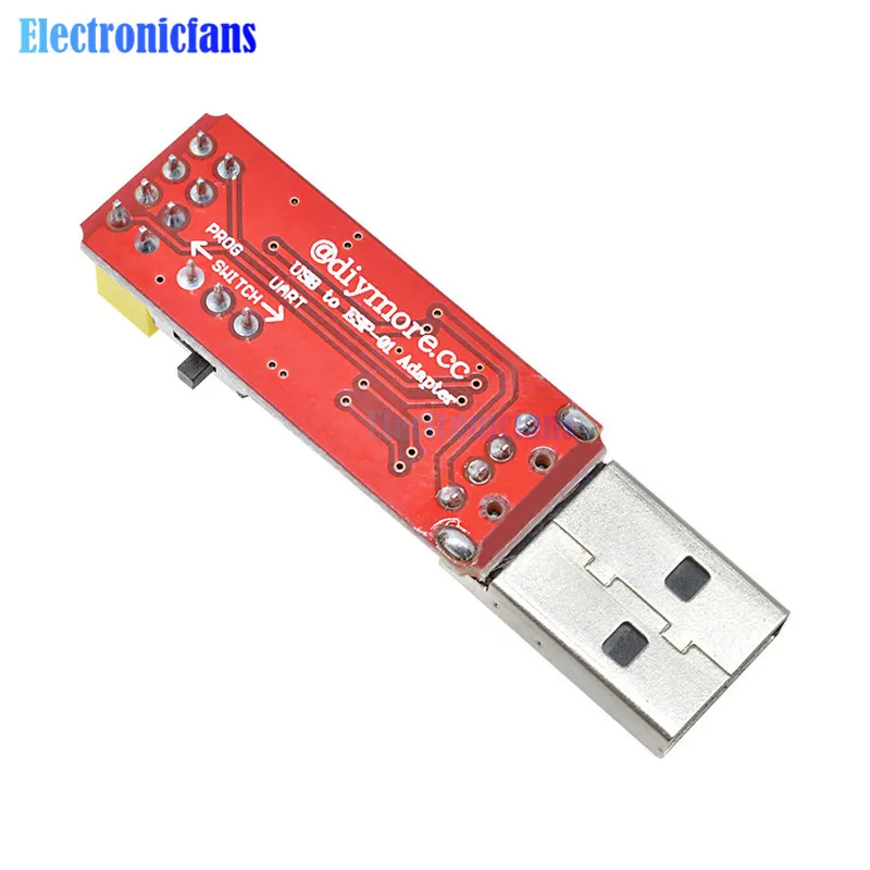 USB к ESP8266 ESP 01 Wi Fi модуль адаптера с CH340G TTL драйверу последовательный беспроводной