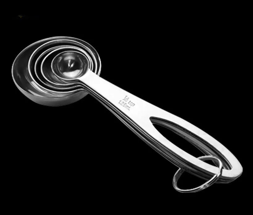 5 шт./лот мерная ложка Полезная нержавеющая сталь medidas de cozinha кофейные мерные ложки