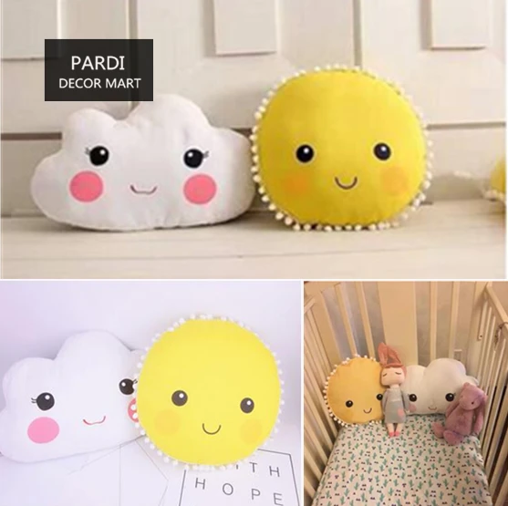 Детская Милая подушка для девочек Маленькая сна хлопковая мягкая украшение