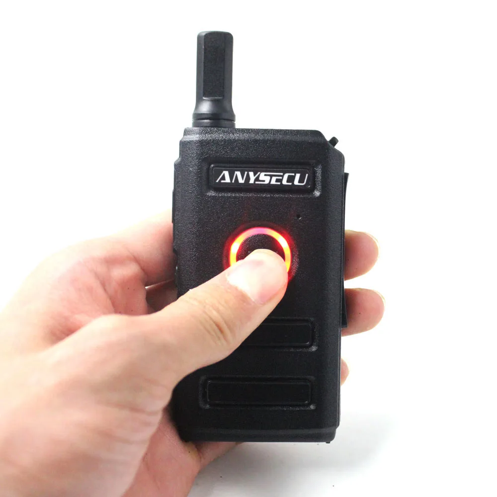 Новая модель ANYSECU MINI-2 ультратонкая мини-радиоприемник двойная кнопка PTT UHF 400-470