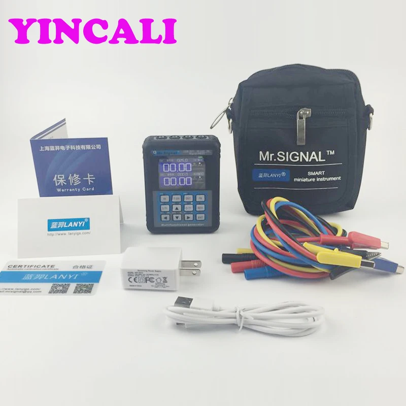 

MR2.0TFT-P Multifunctional Signal generator 4-20mA Calibration Current Voltage Signal Pressure Transmitter USB Port Rechargeable