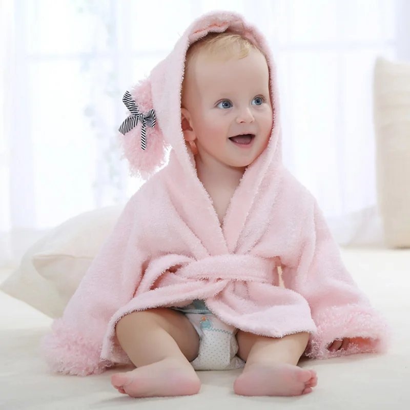 Baby Clothing Hooded Animal Modeling Bathrobe Cartoon Towel Character Kids Bath Robe Infant Beach Towels Baby's Sets |