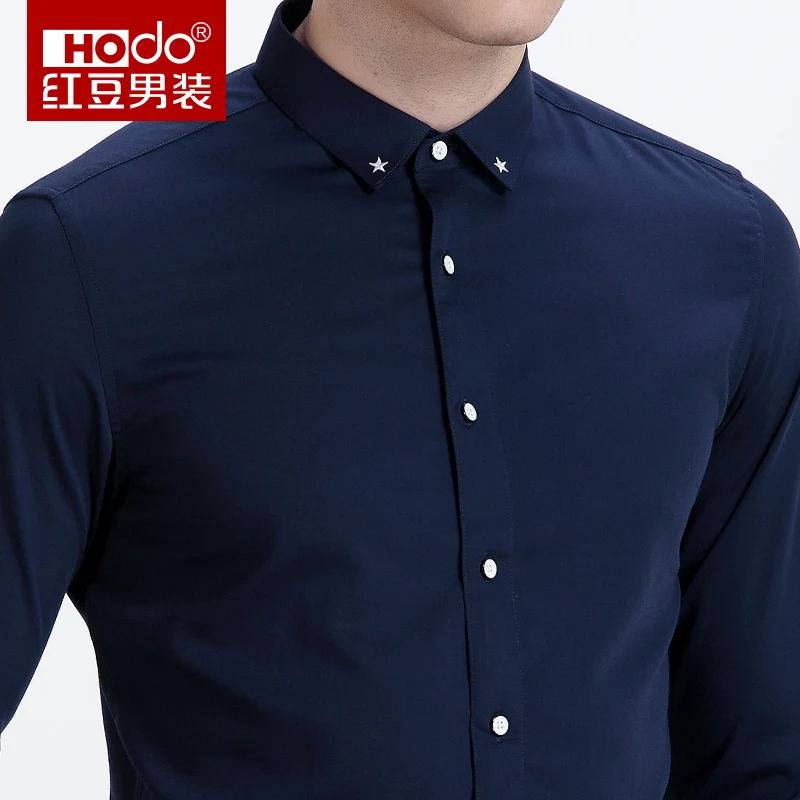 Hodo 2018 Сорочки выходные для мужчин Для Рубашки мальчиков Camisa masculina рубашка