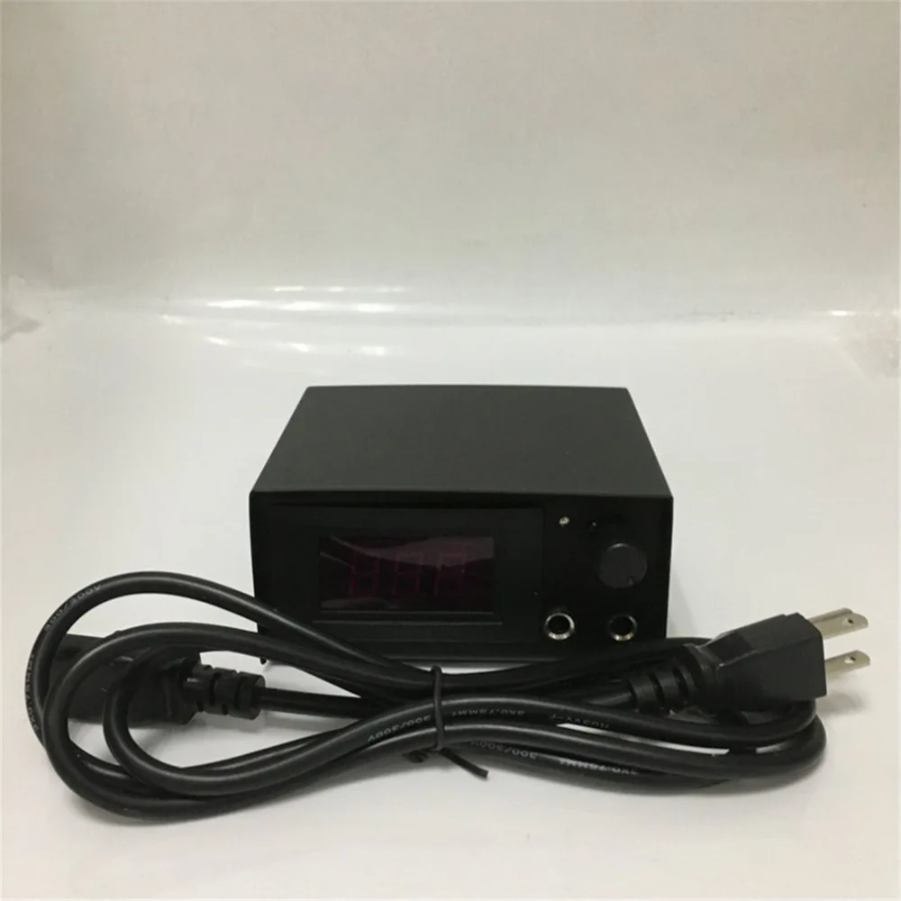 Плоский 3-значный блок питания для тату-Машинки с ЖК-дисплеем тату-машинки шнур