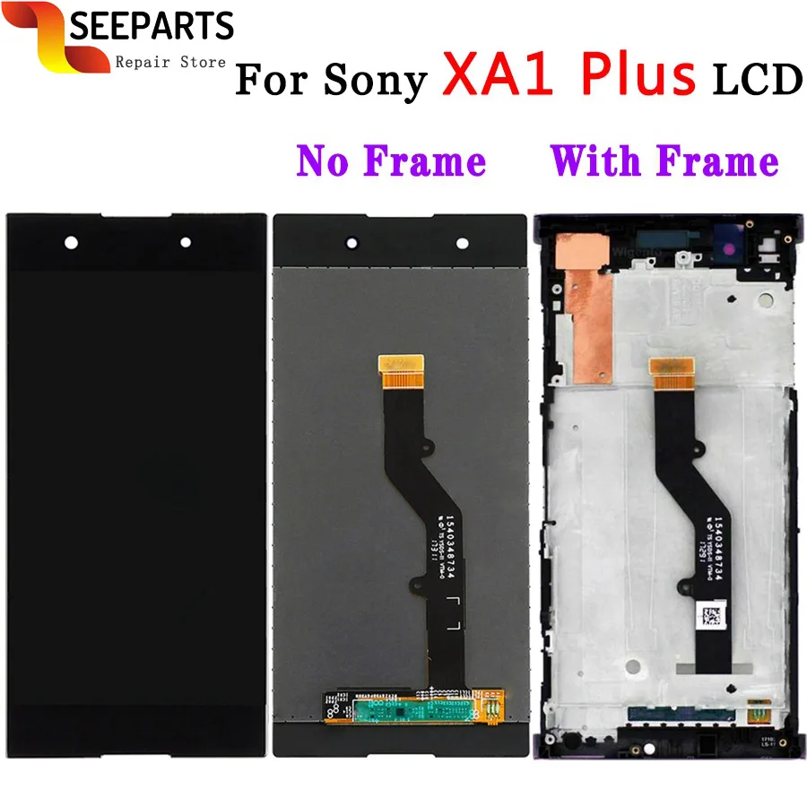 ЖК дисплей 5 дюйма для Sony Xperia XA1 Plus с сенсорным экраном и дигитайзером в сборе G3412
