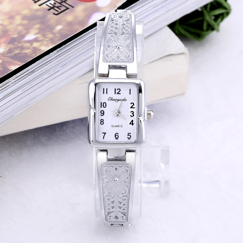 CHAOYADA Bracelet Wristwatch Women's Luxury Brand Stainless Steel Watches Ladies Quartz Dress Watch relogio feminino | Наручные часы