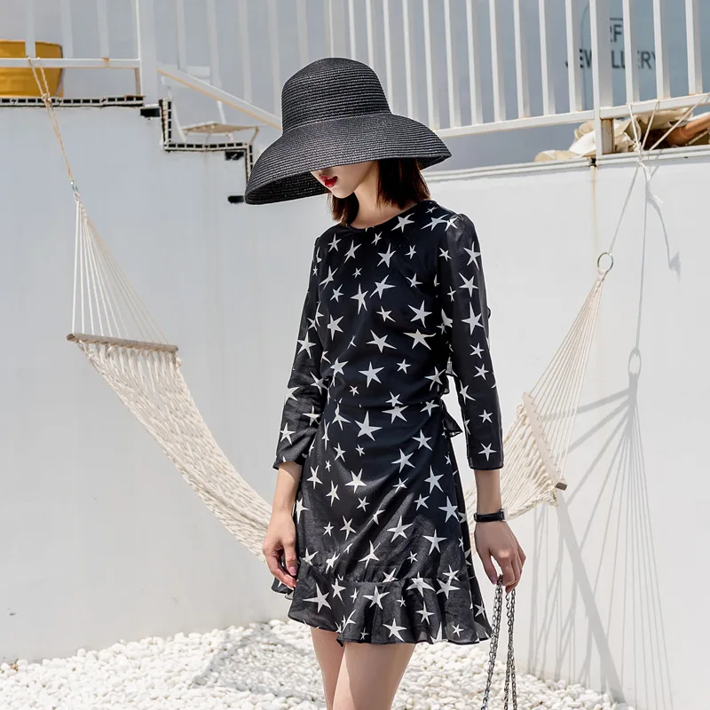 2019 Весна Лето Черное Платье Женское vestidos вечерние Клубное платье без спинки