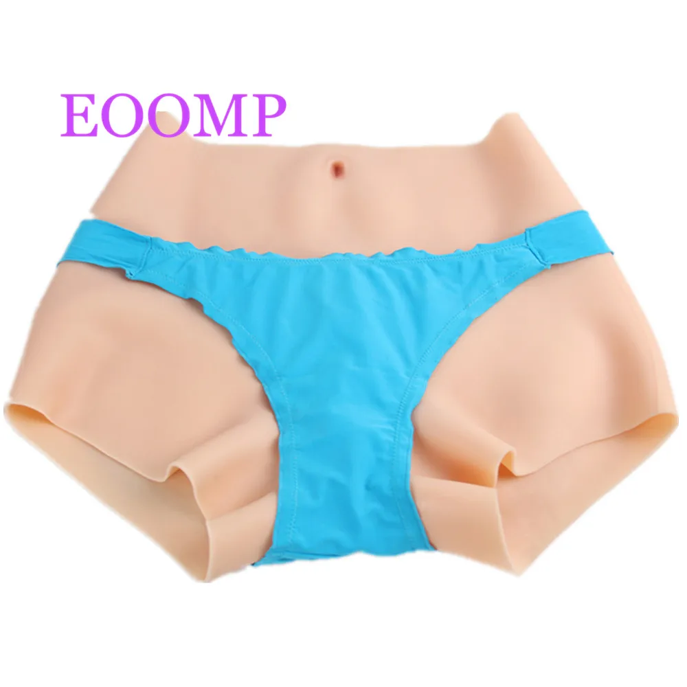 Нижнее белье EOOMP S/M/L силиконовые трусы боксеры с имитацией вагины нижнее для