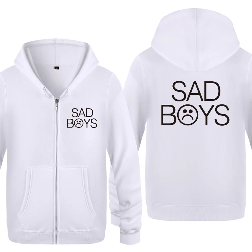 Sad Boys YUNG LEAN Rock толстовки для любителей музыки мужские 2018 флисовые на молнии с