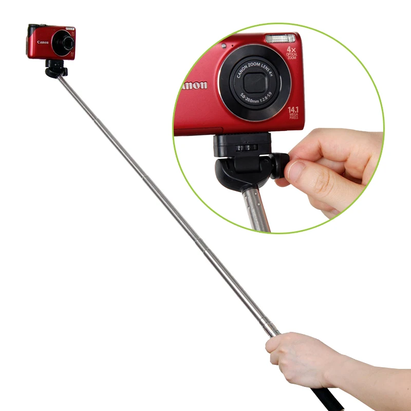 Выдвижная палка для селфи, ручной монопод для селфи, селфи для Gopro Hero 6 5 4 3 Xiaomi Yi 4k Sjcam Sj4000, аксессуары