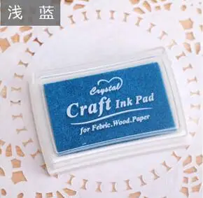 1 Набор 14 шт DIY Красочные поделки Kawaii чернил pad Мультяшные печати Inkpad для Scarpbooking