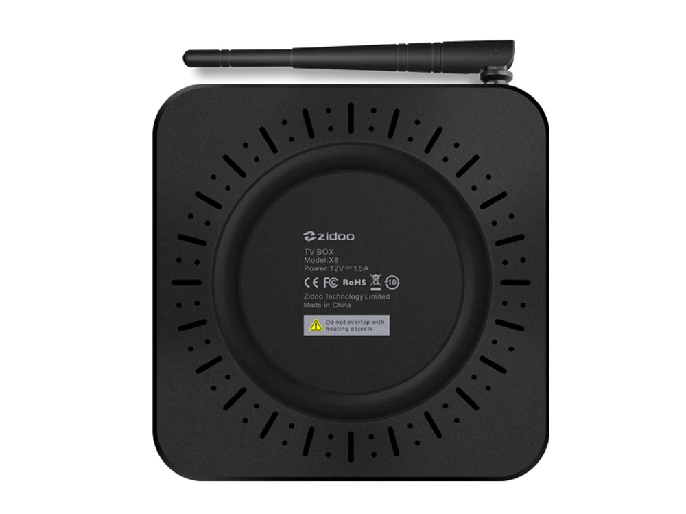 ZIDOO X8 Android 6.0 TV BOX 2 ГБ/8 ГБ 802.11n WI-FI Bluetooth 4 К H.265 BT4.0 USB3.0 1000 М Media Player Realtek RTD12 | Электроника