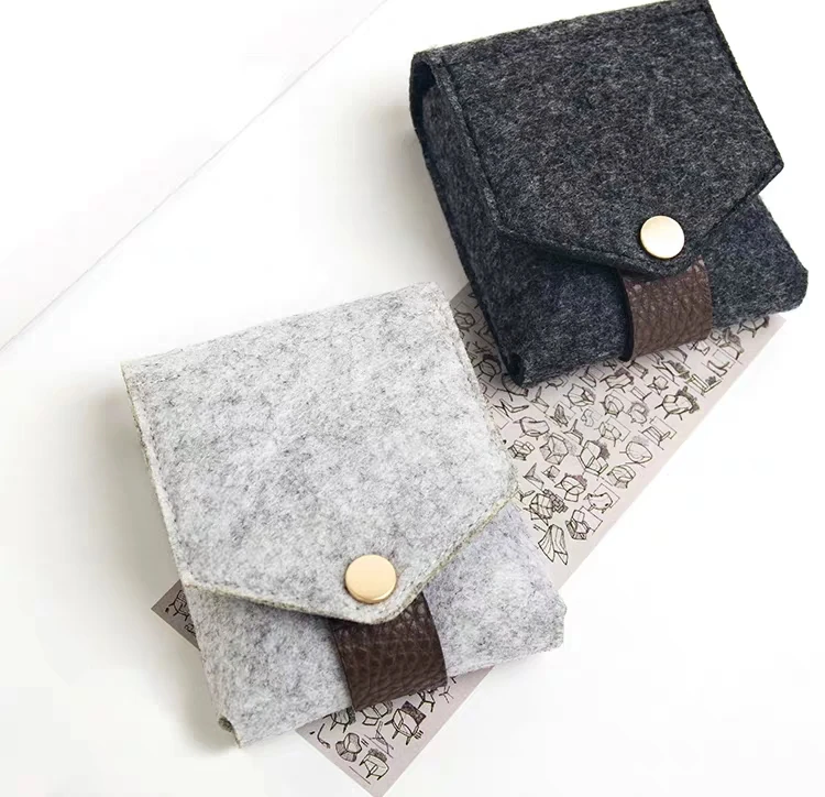 Губная помада сумки чувствовал удобные классические модная держащая форму Ins