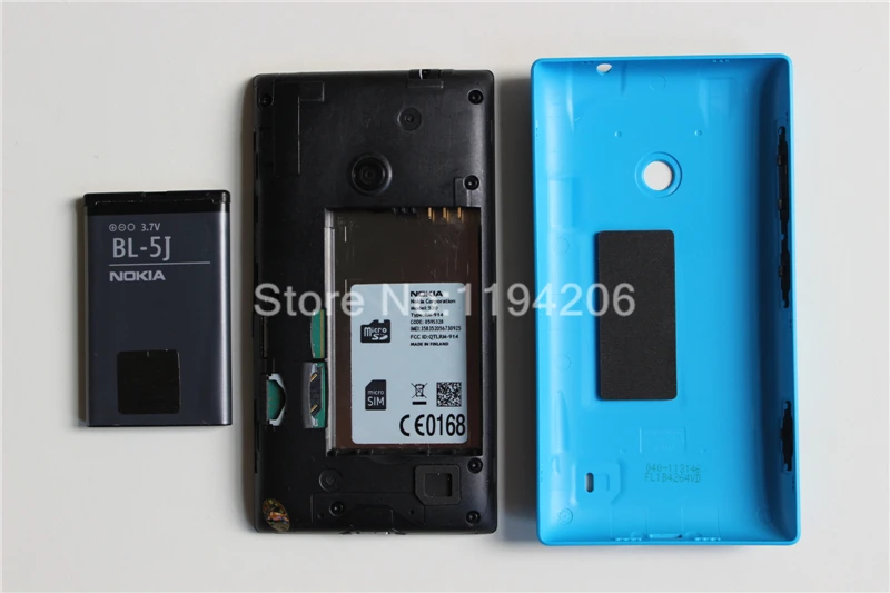 Оригинальный мобильный телефон Nokia Lumia 525 двухъядерный 3G Wi-Fi GPS камера 5 Мп 1 ГБ ОЗУ 8