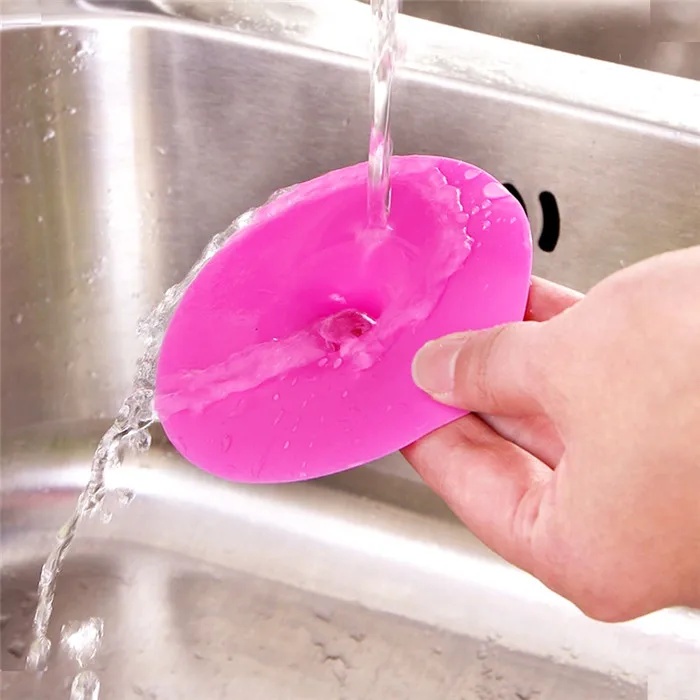 Cartoon Shape Water tank Filter Cover Silicone Sewer Drains Shower Drain Hole Trap Bathroom Accessories Sets | Дом и сад