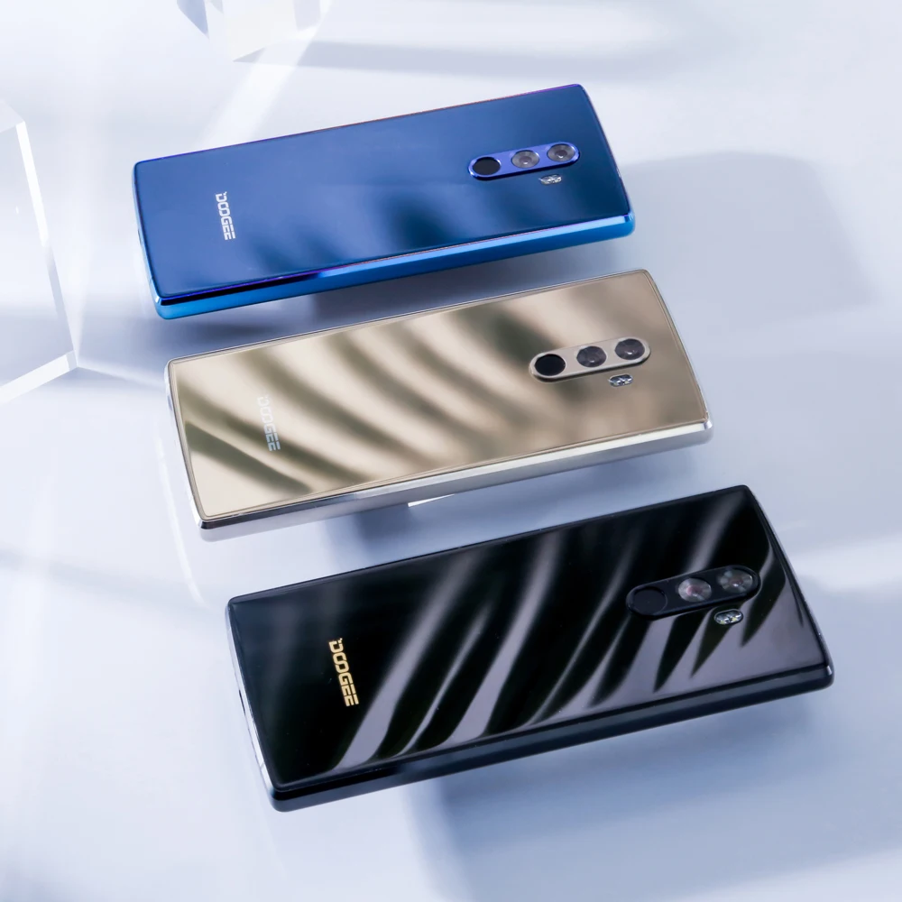 DOOGEE Mix 2 Android 7,1 4060 мАч 5,99 ''fhd+ Helio P25 Octa Core 6 ГБ Оперативная память 128 Гб Встроенная память смартфон Quad камеры 16,0+ 13,0 Мп