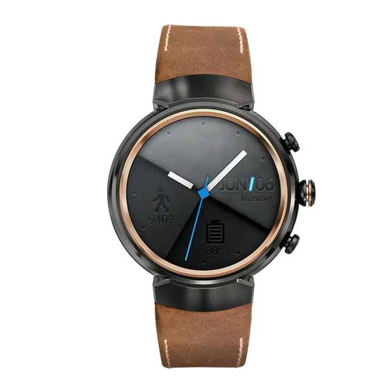 Для ASUS ZenWatch 3 Band, винтажный ремешок для часов из натуральной кожи, сменный ремешок для часов с безопасной металлической застежкой