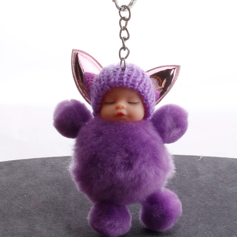 Брелок брелок для сна мягкий плюшевый меховой женщин|Брелоки| |