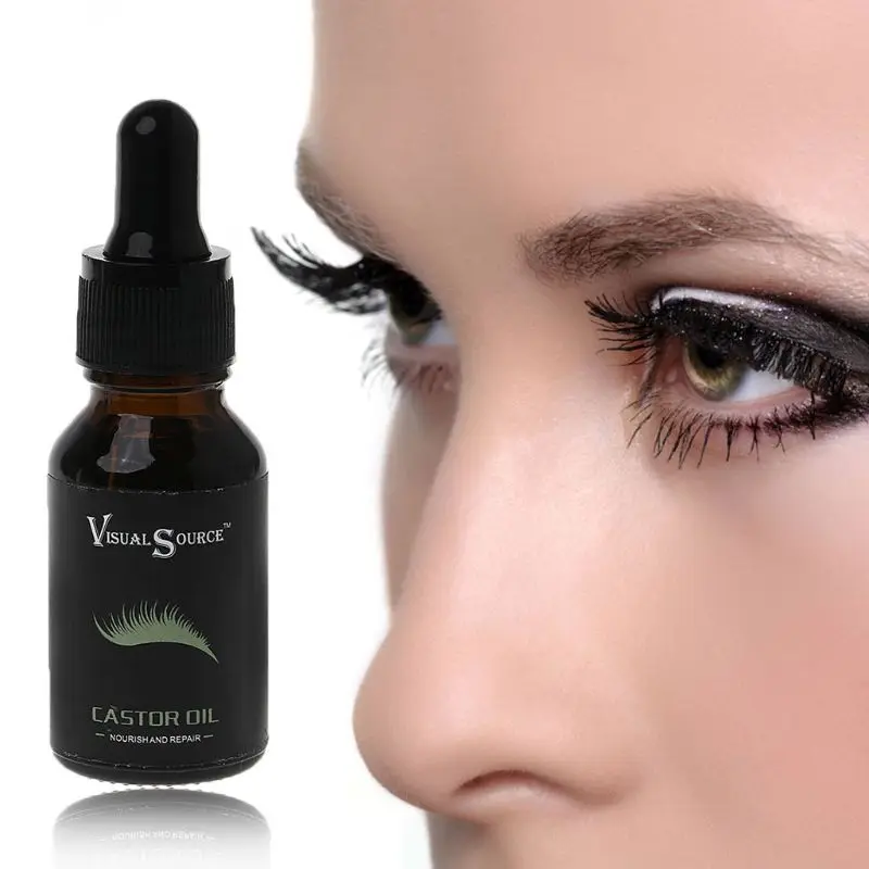 15 мл натуральные касторовые масла ресницы брови волосы повторного роста