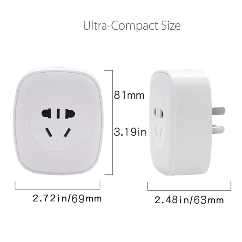 Смарт-розетка 16 А с поддержкой Wi-Fi 120 шт. | Электроника
