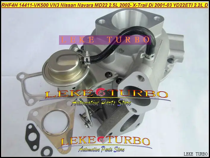 Турбокомпрессор Turbo RHF4H VN4 14411 VM01A 14411VM01A для NISSAN CabStar Cab Star 2006 11 Navara D22 YD25DDTI DCI