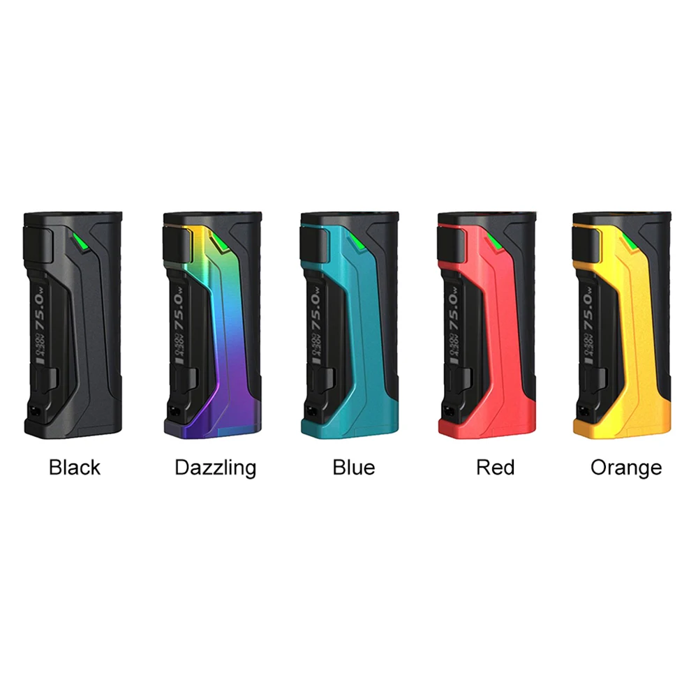 Оригинальный Wismec CB-80 коробка мод 80 Вт Выход трехкнопочный дизайн и 0 91 дюймовый