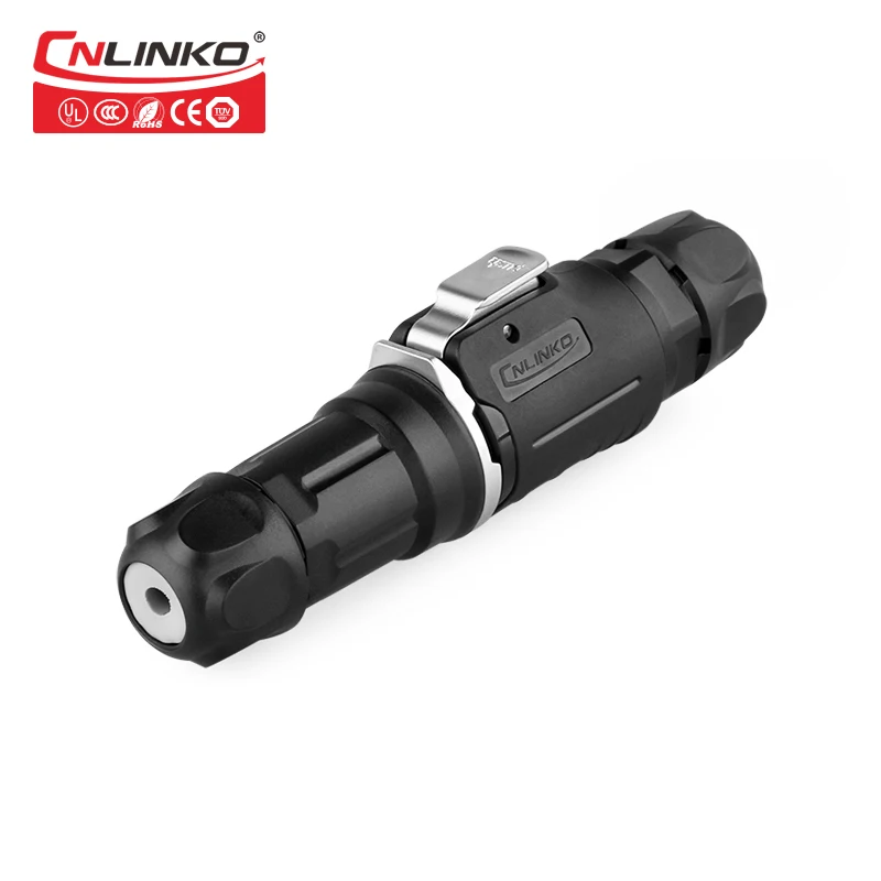 Cnlinko 3 Pin M16 10A IP67 Водонепроницаемый светодиодный разъем питания проволока