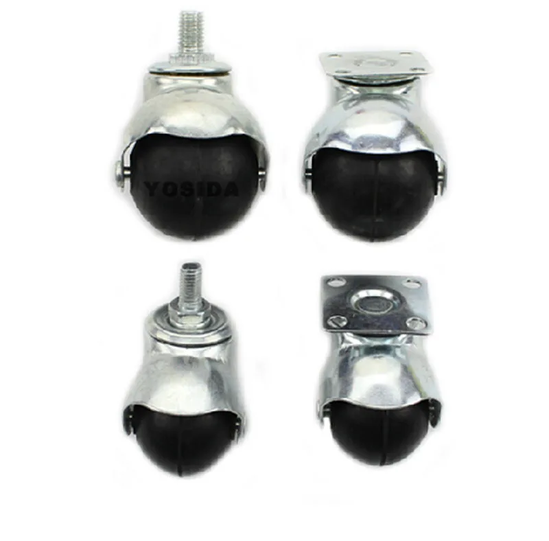 2-дюймовый толщиной диван председатель кастер колеса сферические резиновые