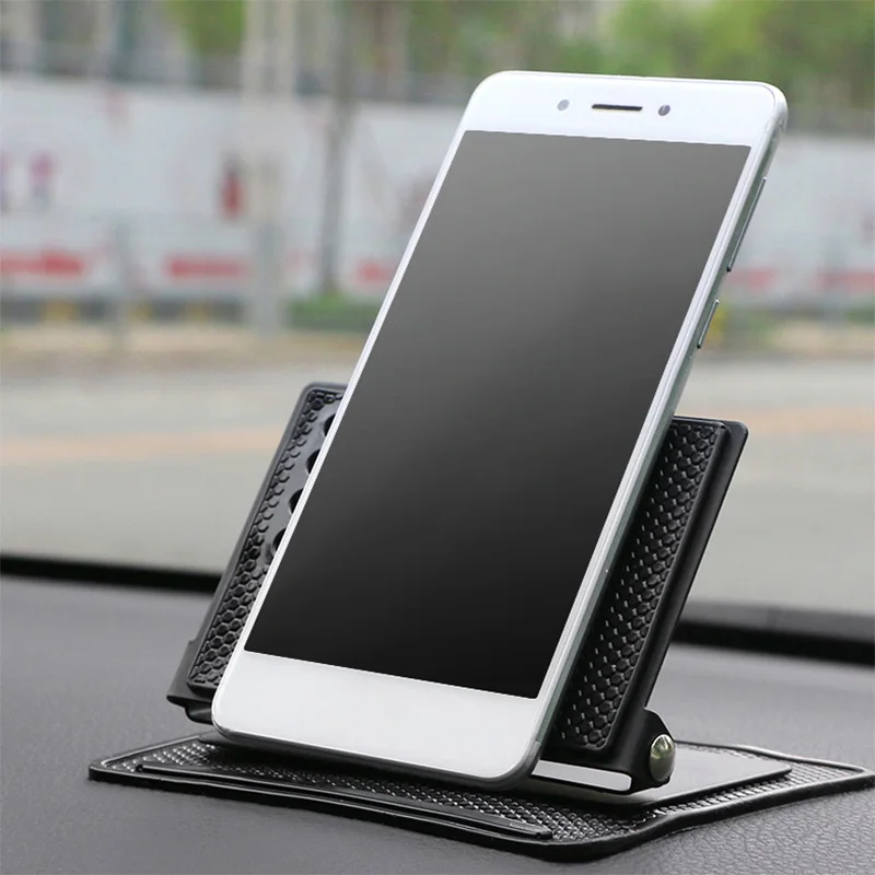 Автомобильный орнамент силиконовый 360 Вращающийся держатель для телефона