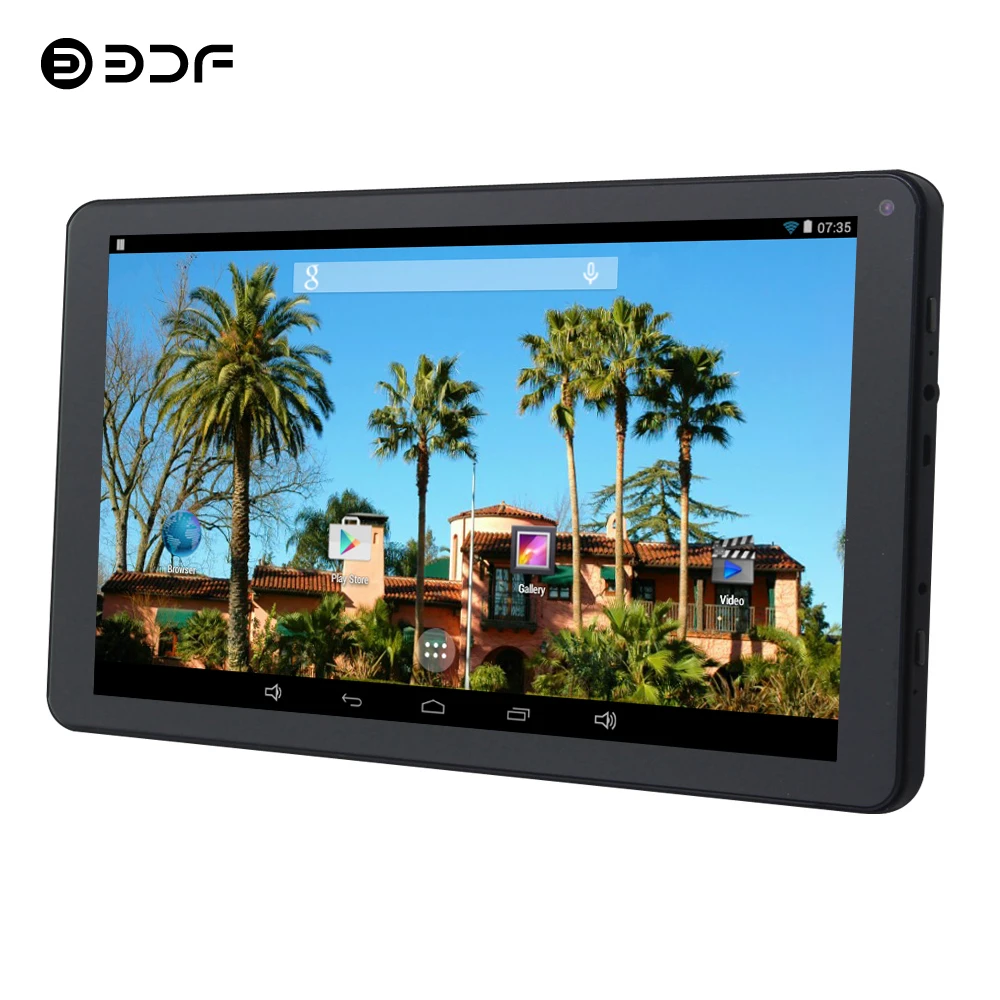 BDF планшет, 9 дюймов, детский планшет, Android 4,4, четырехъядерный планшет, ПК, 512M+ 8 GB, детский Обучающий планшет EDU BabyPAD, детский WiFi планшет, 7 8 9 10