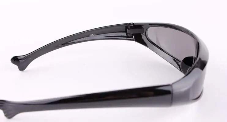 Новинка 2018 модные спортивные солнцезащитные очки для улицы мужские в форме рыбы X