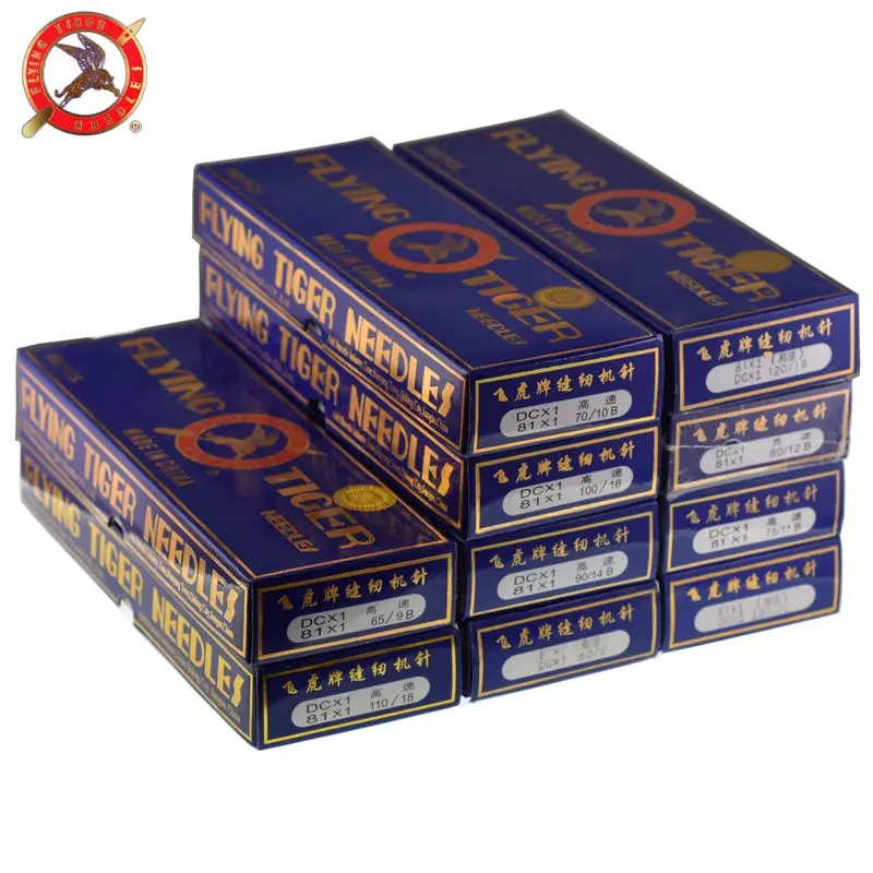 Швейные иглы 500 шт. DCX1 SY1225 82X1 81X1 621 подходит для Вязание Материал применен ко всем над замком Промышленная швейная машина