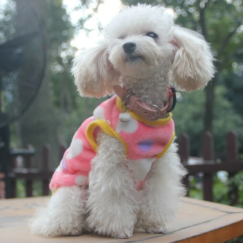 Bigeyedog собачья жилетка Осень Зима Одежда для собак пижамы кошка щенок Одежда для собак чихуахуа, домашние животные наряд Пудель Йоркширский терьер костюм