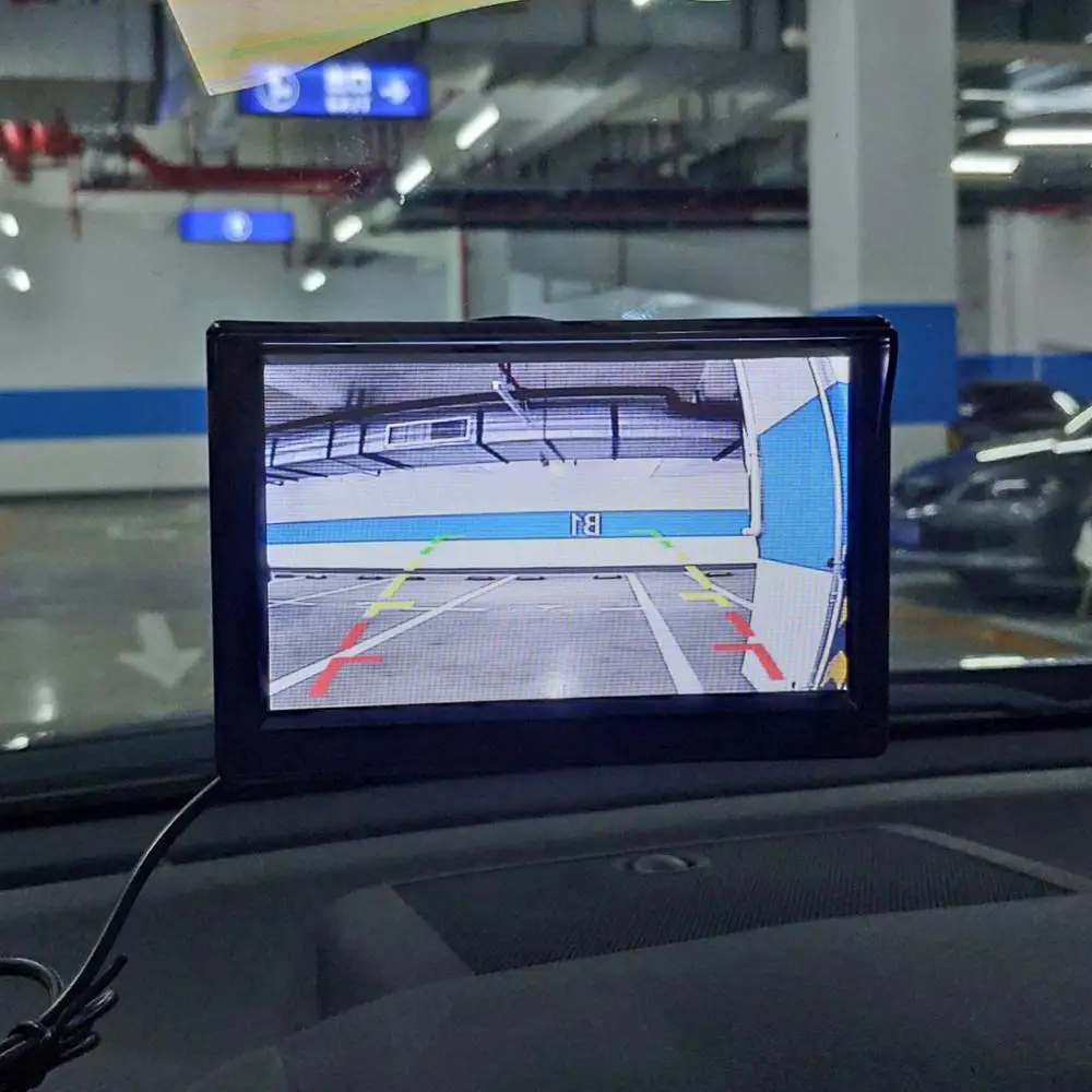 5-дюймовый автомобильный монитор DIYKIT TFT LCD 5 &quotHD цифровой экран 16:9 800*480 2-сторонний