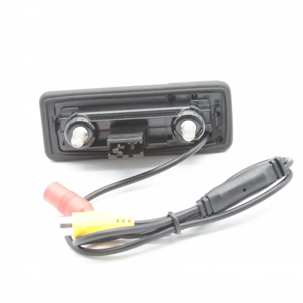 EEMRKE CCD HD камера заднего вида ночного видения для Skoda Fabia Roomster Superb Yeti Замена OEM 5J0827566E ручка багажника камера