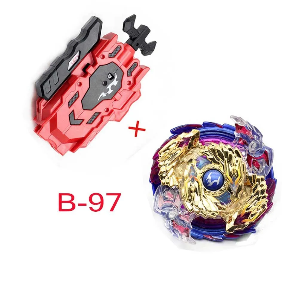 Волчок Bey Bay Burst B129 B125 с пусковой установкой металлический пластик Fusion 4D подарочные боевые игрушки лезвия для детей