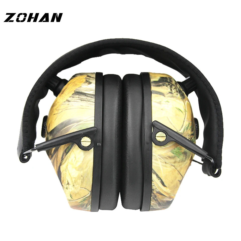 ZOHAN электронный наушник nr23db один микрофон охотничьи теплые наушники тактическая
