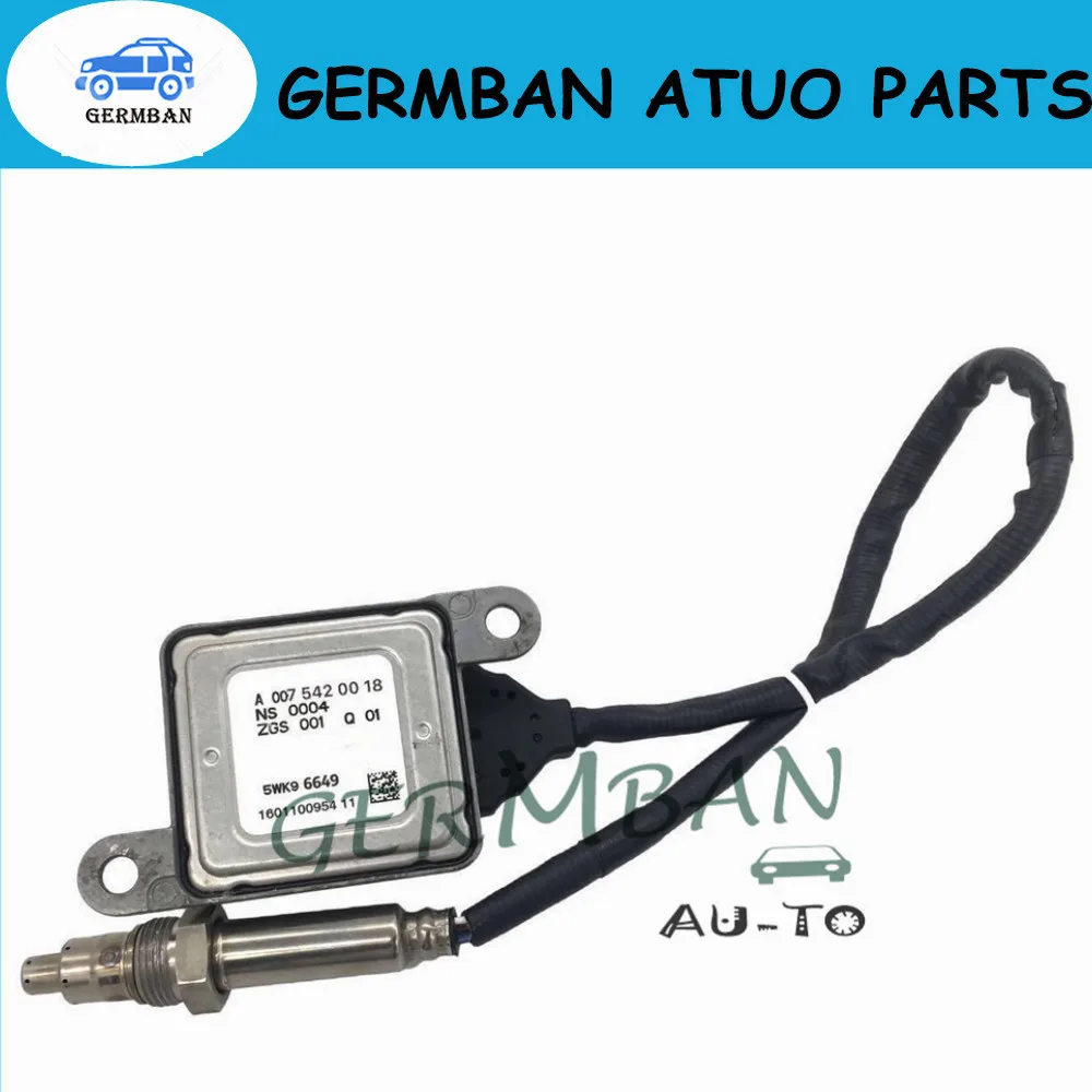 Новый изготовленный датчик выхлопа Nox для Mercedes W212 12 W207 W204 E350 2010 5WK96649 A0075420018|sensor