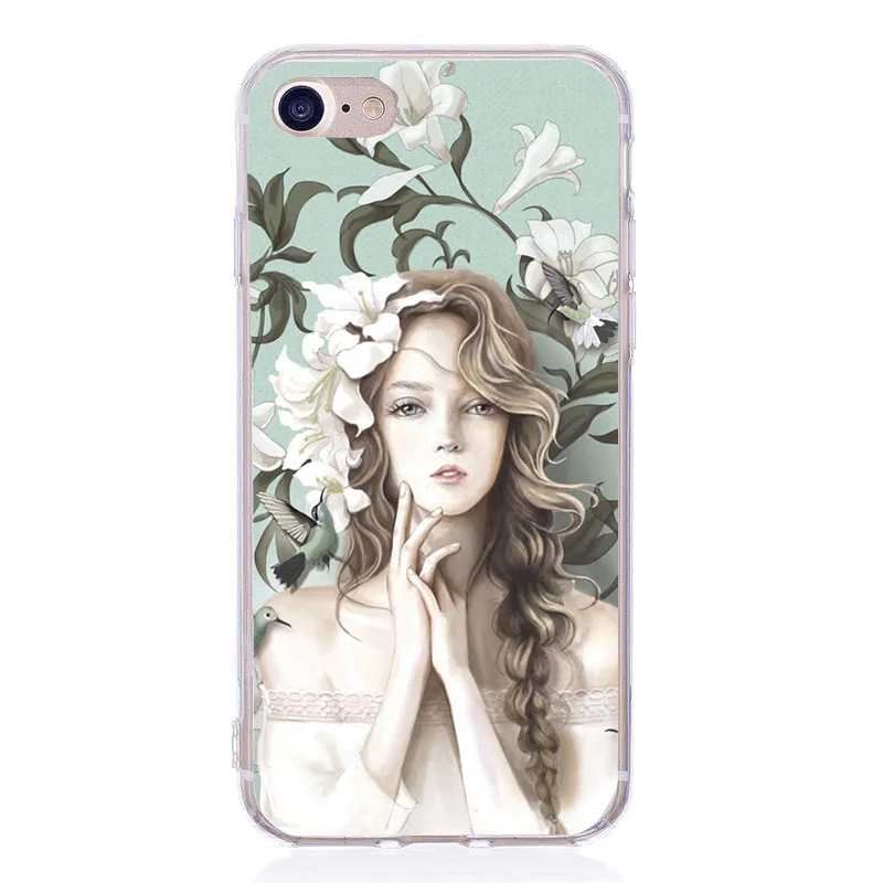 Silicone Phone Cover Soft TPU Case for iphone 8 Plus X 5s 5 se Mickey Marble Shell For 7 6 S Fitted caso |