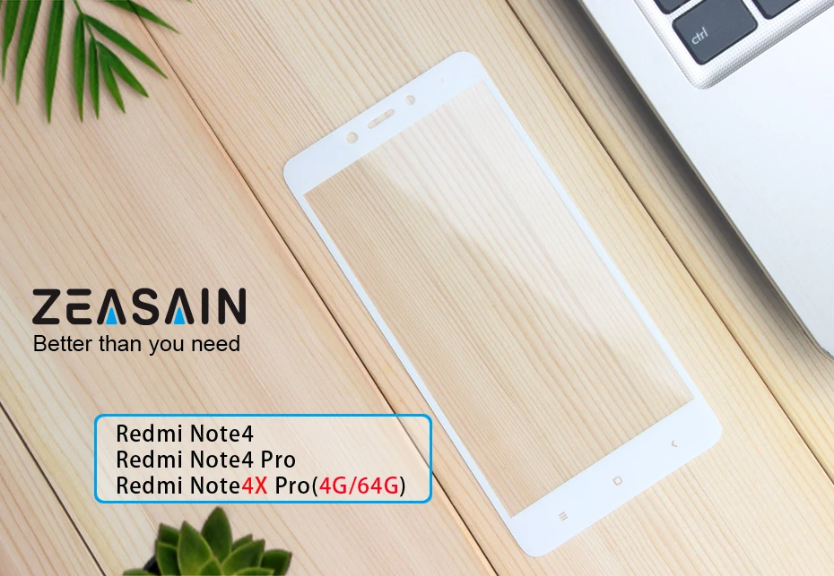 ZEASAIN полное покрытие закаленное стекло для Xiaomi Redmi Note 4X4 Xiomi Redmi Note4X Note4 Pro Prime Защитная пленка для экрана