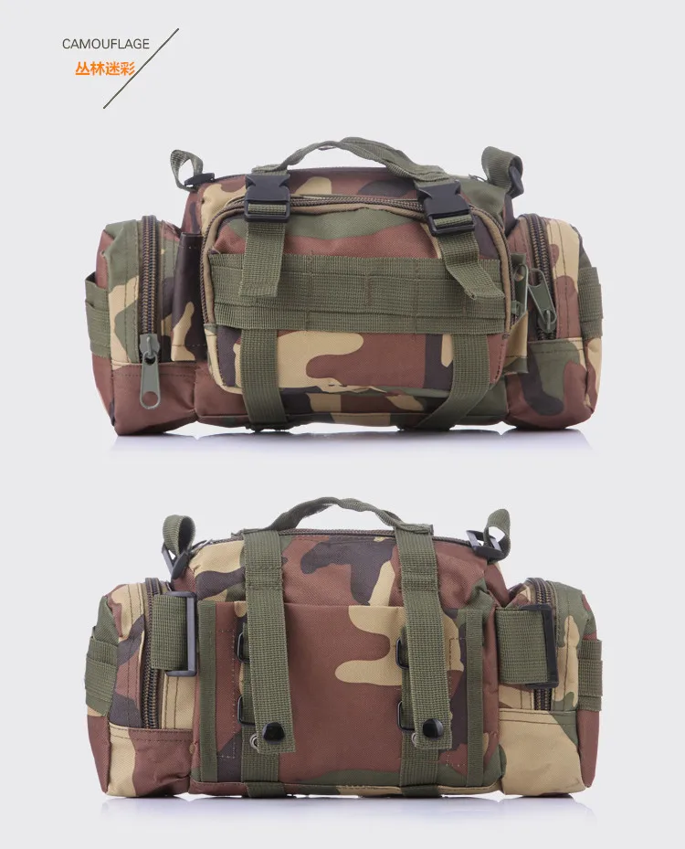 Camouflage Камуфляжная многофункциональная 3P Волшебные карманы армейская Веерная посылка Спортивная тактическая Сумка Наплечная Сумка для камеры - Цвет: Camouflage