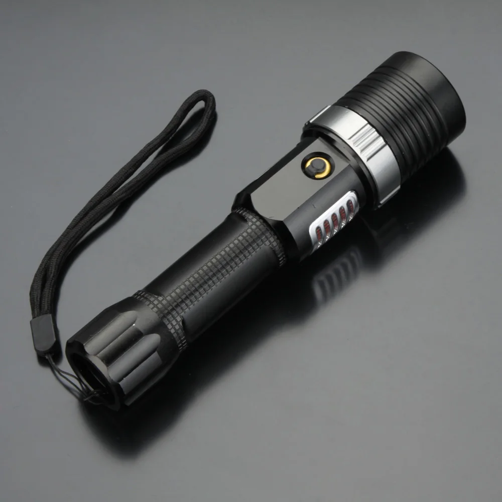 Mini adjustable CREE XML-T6 LED flashLight Long distance 3 MODE ZOOM IN OUT Torch for camping Bicycle cycling hunting | Лампы и