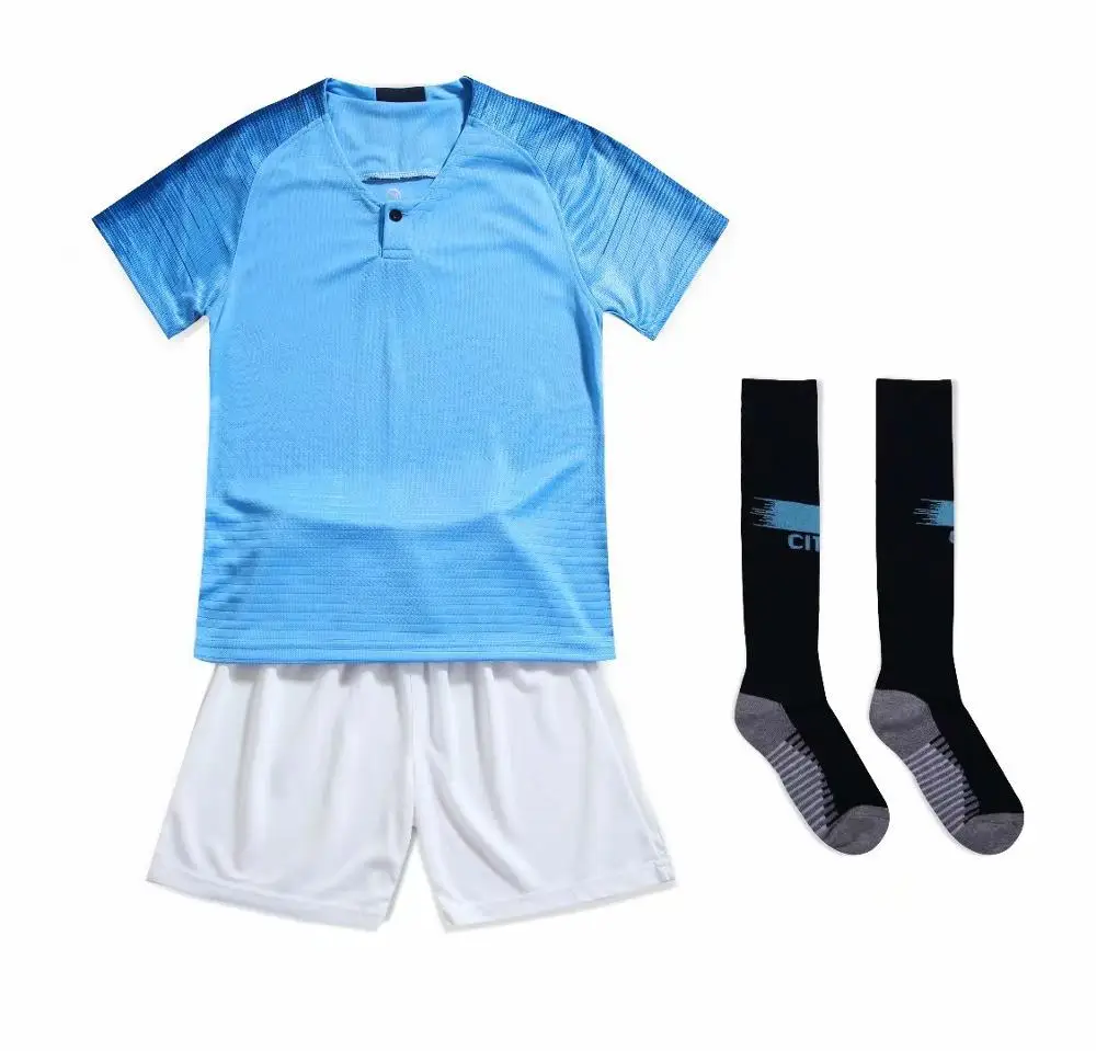 kids sets Комплекты для детей; Футбольная форма для мальчиков и девочек; спортивные костюмы для детей; молодежные тренировочные костюмы; комплект с носками с принтом под заказ - Цвет: kids sets