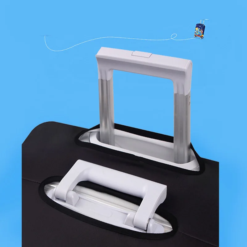 Толстый Дорожный чемодан защитный чехол на дорожные аксессуары эластичный