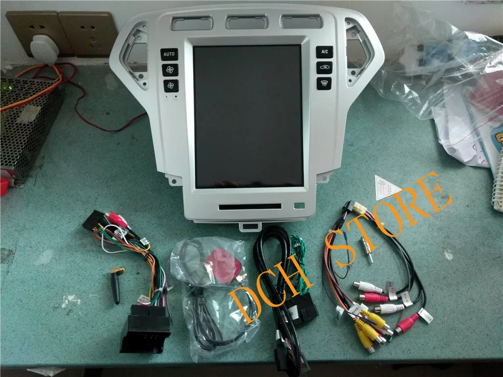10,4 ''Tesla стиль Android 8,1 автомобильный DVD gps плеер для Ford Mondeo fusion 2007 2008 2009 2010 2011 2012 2013 PX6 CARPLAY